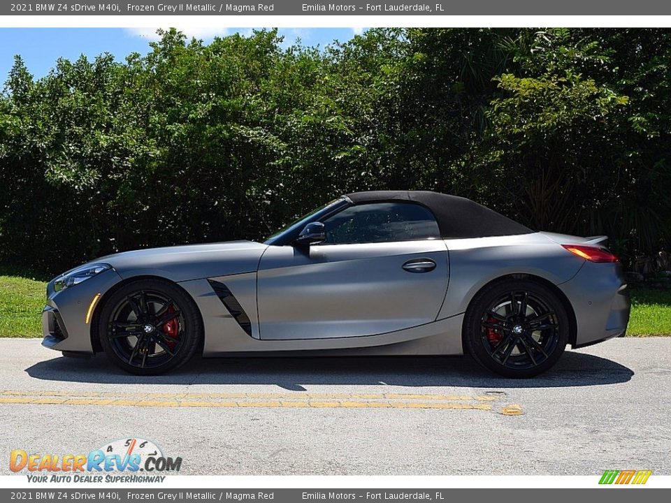 Frozen Grey II Metallic 2021 BMW Z4 sDrive M40i Photo #13