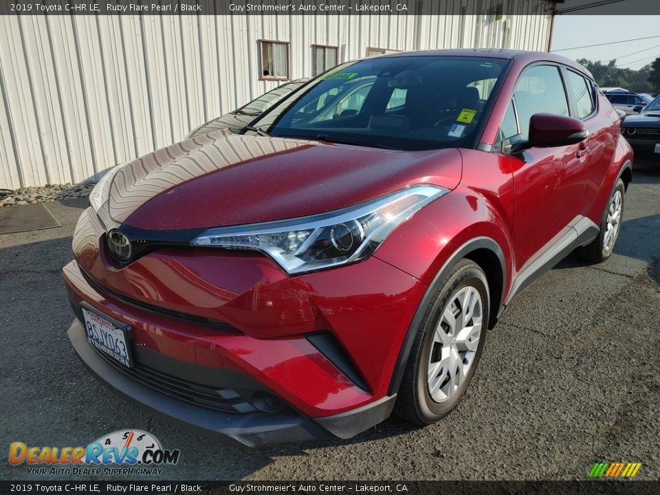 2019 Toyota C-HR LE Ruby Flare Pearl / Black Photo #3