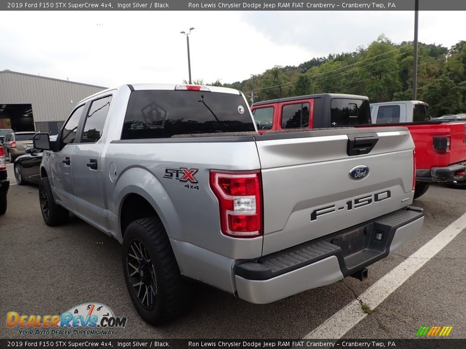 2019 Ford F150 STX SuperCrew 4x4 Ingot Silver / Black Photo #4