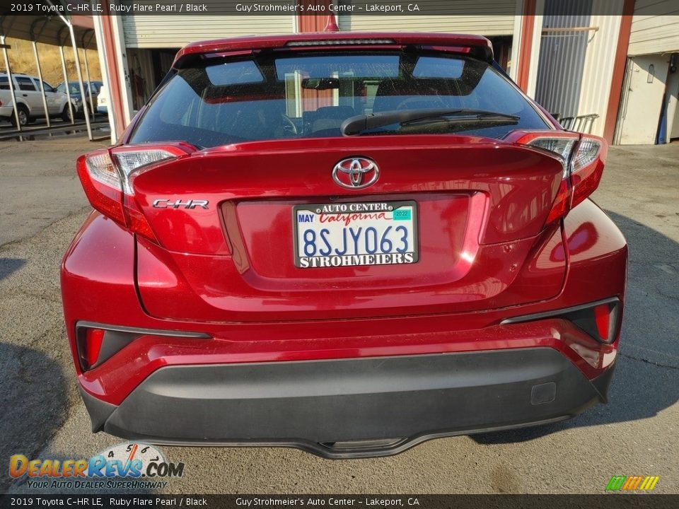 2019 Toyota C-HR LE Ruby Flare Pearl / Black Photo #5