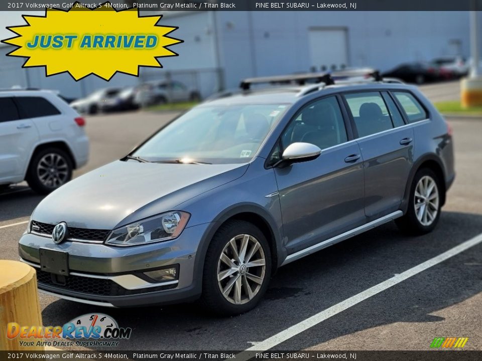 2017 Volkswagen Golf Alltrack S 4Motion Platinum Gray Metallic / Titan Black Photo #1