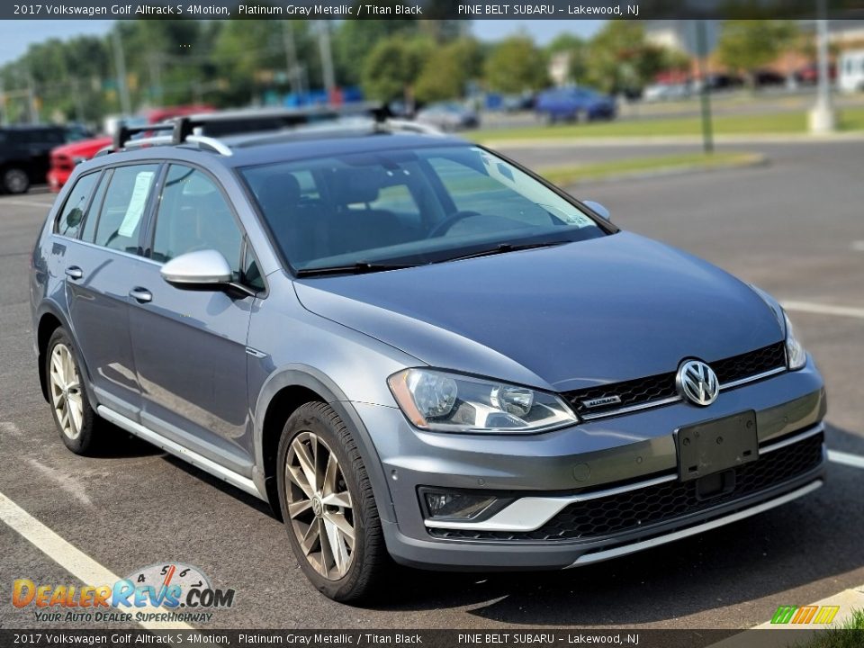 2017 Volkswagen Golf Alltrack S 4Motion Platinum Gray Metallic / Titan Black Photo #2