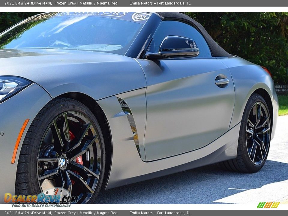 Frozen Grey II Metallic 2021 BMW Z4 sDrive M40i Photo #20