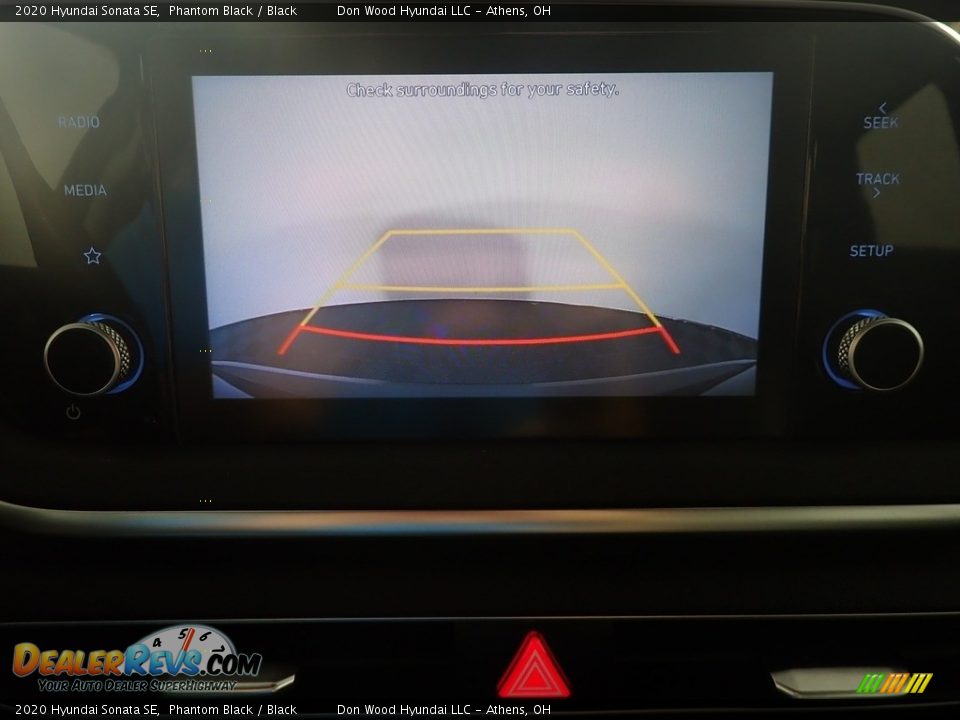 2020 Hyundai Sonata SE Phantom Black / Black Photo #2