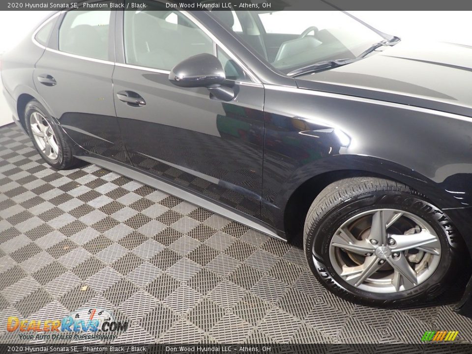2020 Hyundai Sonata SE Phantom Black / Black Photo #4