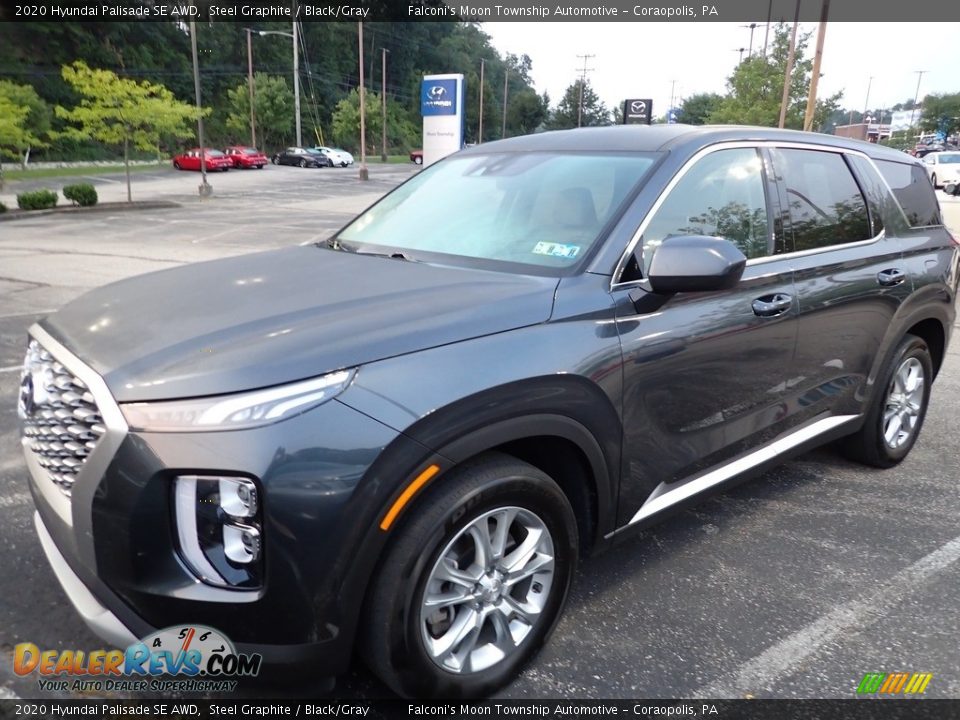 2020 Hyundai Palisade SE AWD Steel Graphite / Black/Gray Photo #1