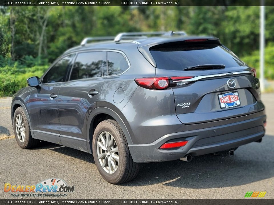 2018 Mazda CX-9 Touring AWD Machine Gray Metallic / Black Photo #4