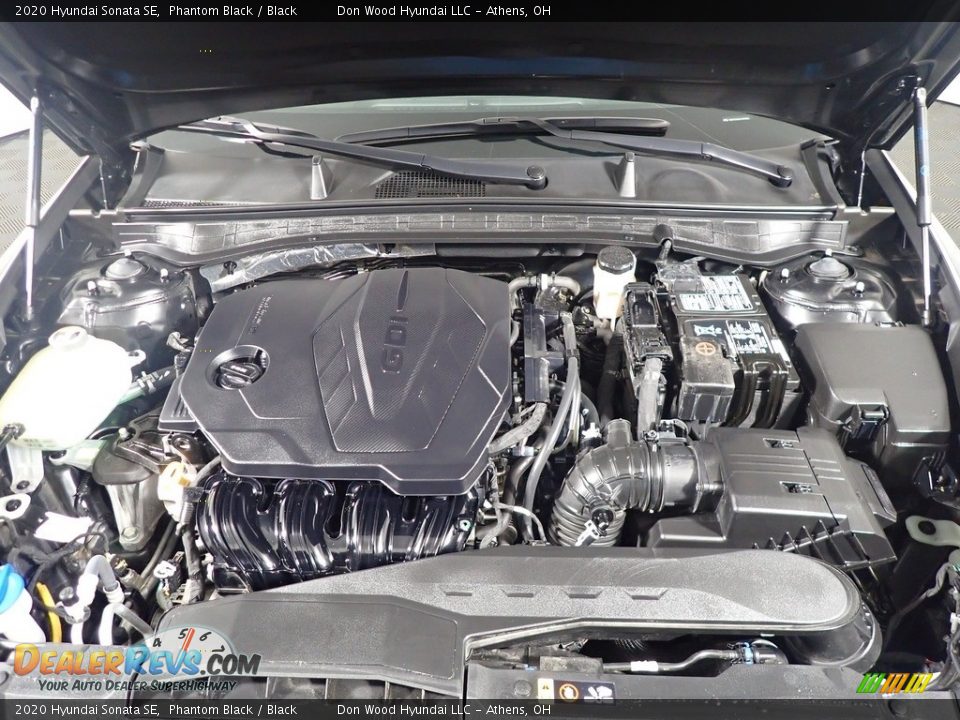 2020 Hyundai Sonata SE Phantom Black / Black Photo #7