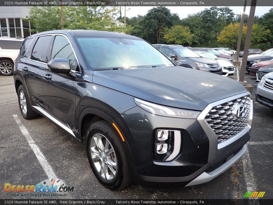 2020 Hyundai Palisade SE AWD Steel Graphite / Black/Gray Photo #5