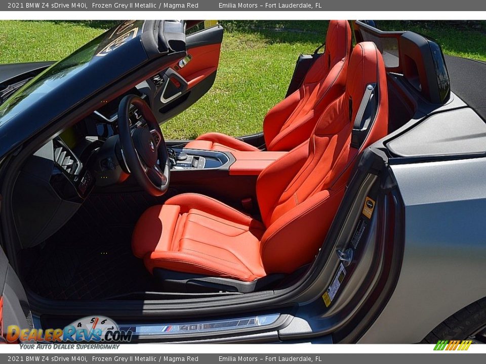 Magma Red Interior - 2021 BMW Z4 sDrive M40i Photo #33