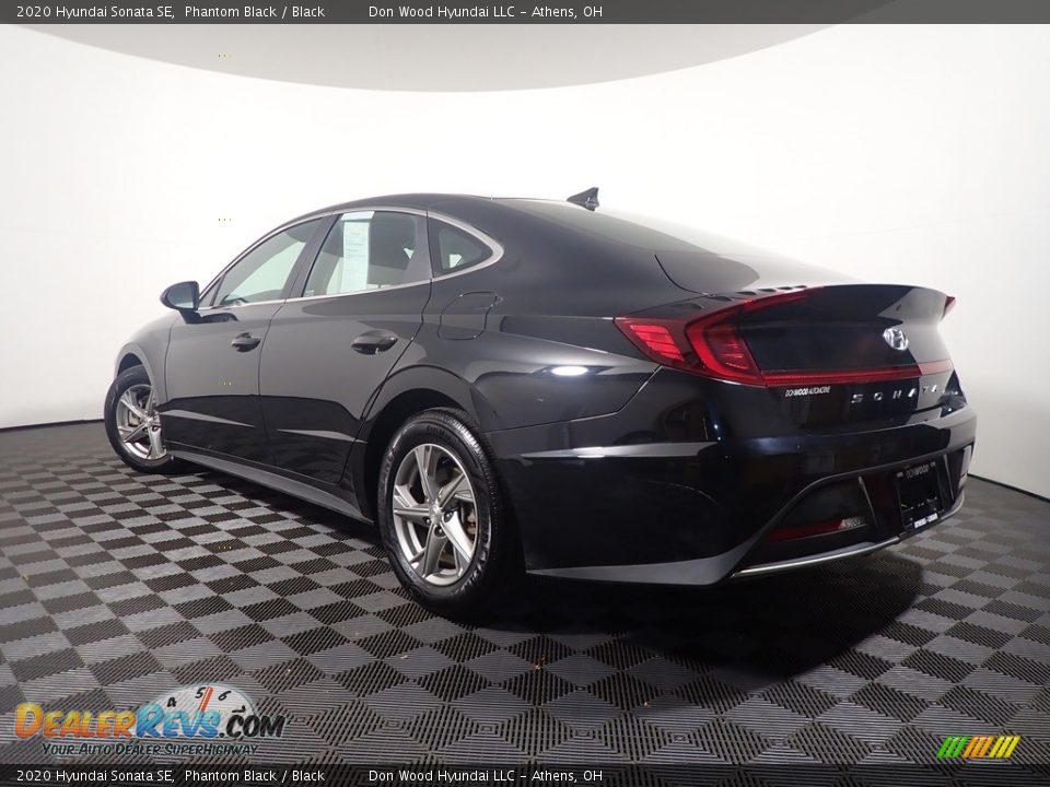 2020 Hyundai Sonata SE Phantom Black / Black Photo #11