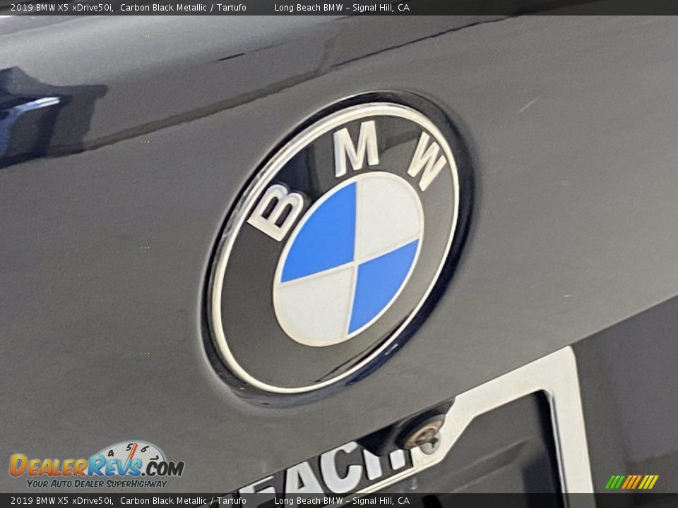 2019 BMW X5 xDrive50i Carbon Black Metallic / Tartufo Photo #10