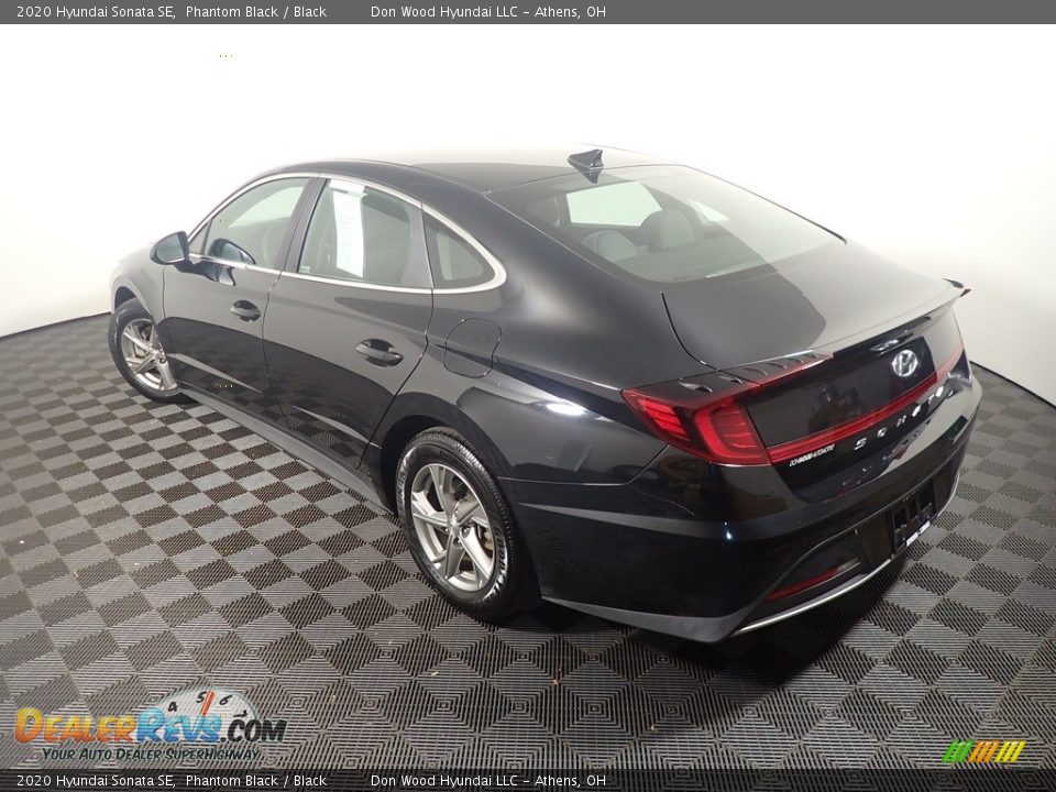 2020 Hyundai Sonata SE Phantom Black / Black Photo #12