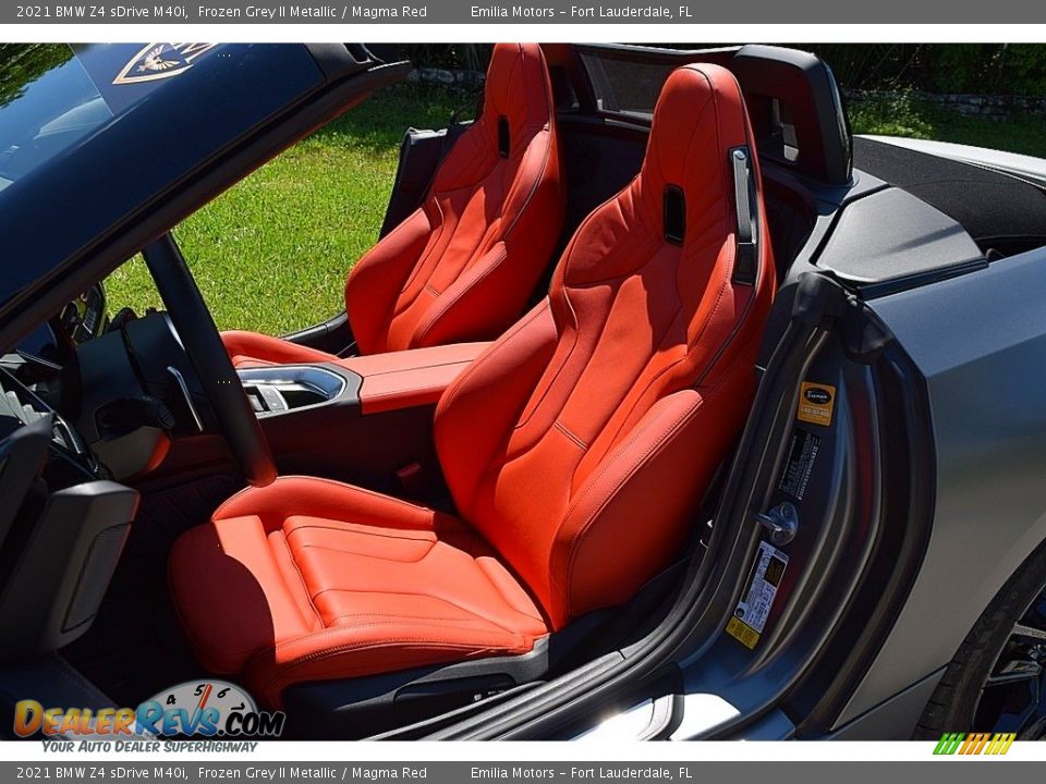 Front Seat of 2021 BMW Z4 sDrive M40i Photo #36