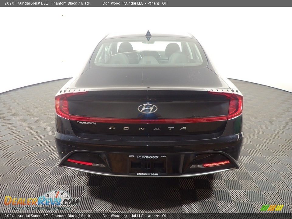 2020 Hyundai Sonata SE Phantom Black / Black Photo #13