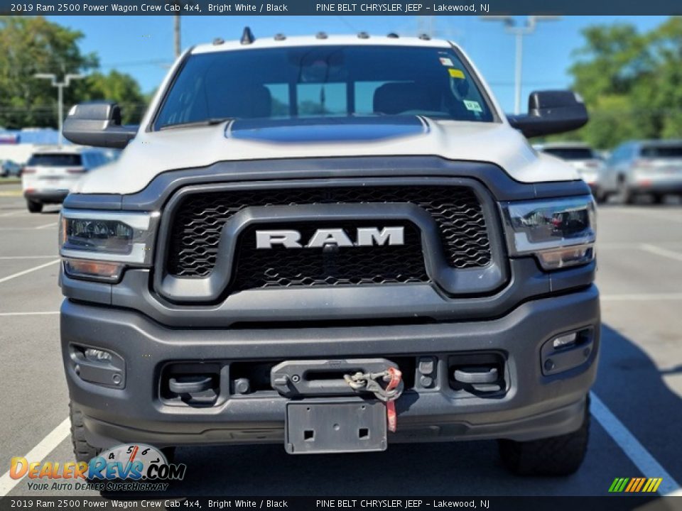 2019 Ram 2500 Power Wagon Crew Cab 4x4 Bright White / Black Photo #2