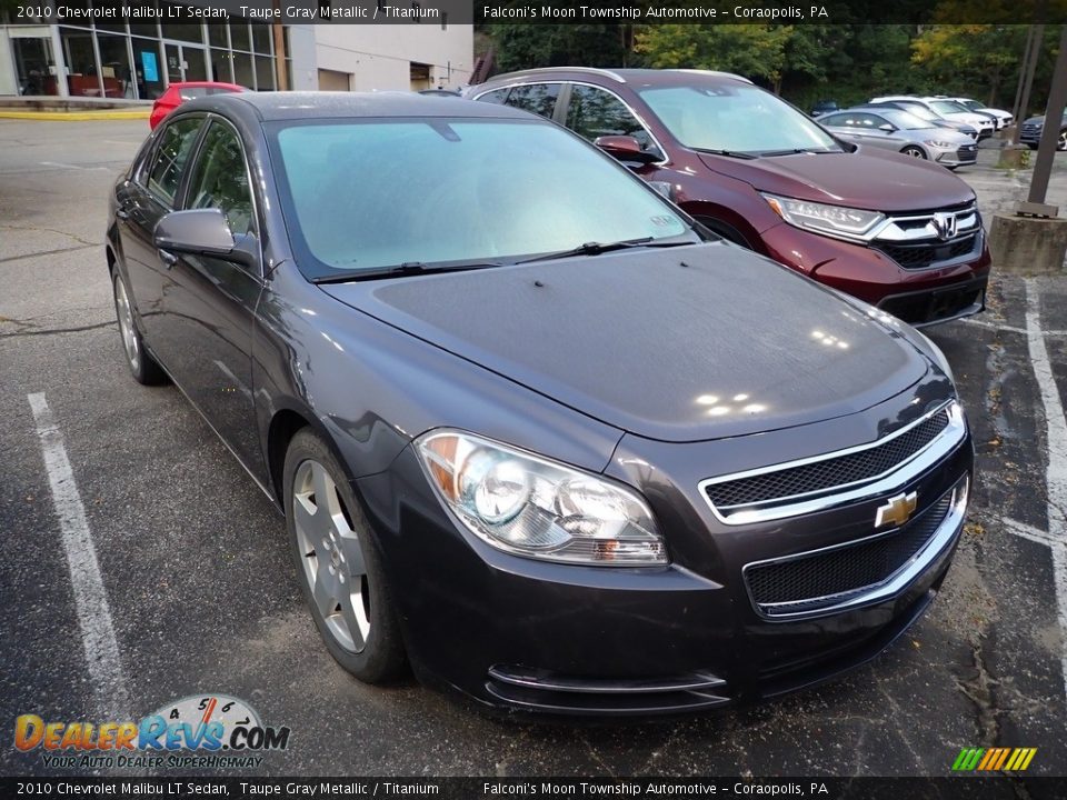 2010 Chevrolet Malibu LT Sedan Taupe Gray Metallic / Titanium Photo #5