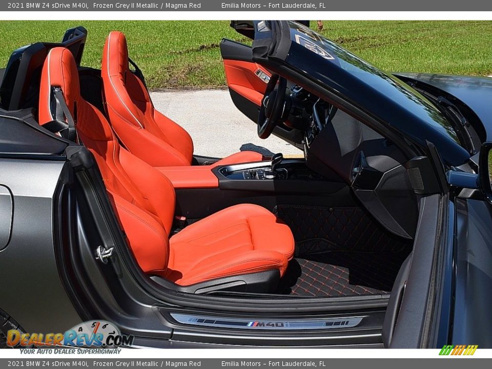 Front Seat of 2021 BMW Z4 sDrive M40i Photo #39