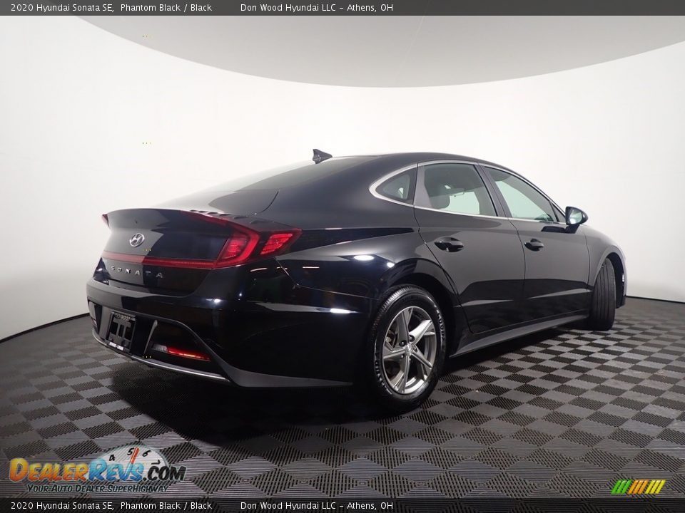 2020 Hyundai Sonata SE Phantom Black / Black Photo #16