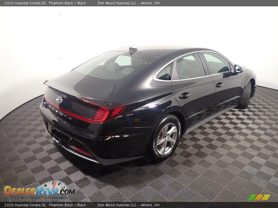 2020 Hyundai Sonata SE Phantom Black / Black Photo #17