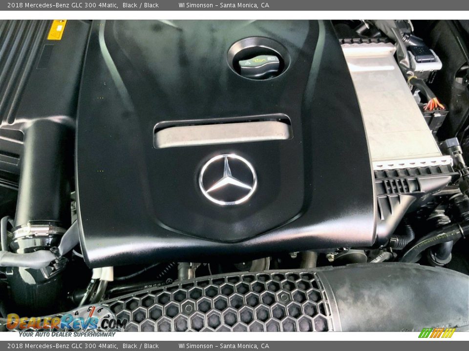 2018 Mercedes-Benz GLC 300 4Matic Black / Black Photo #32