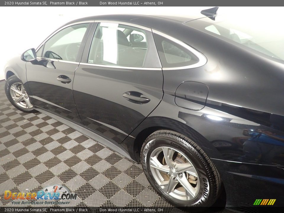 2020 Hyundai Sonata SE Phantom Black / Black Photo #18