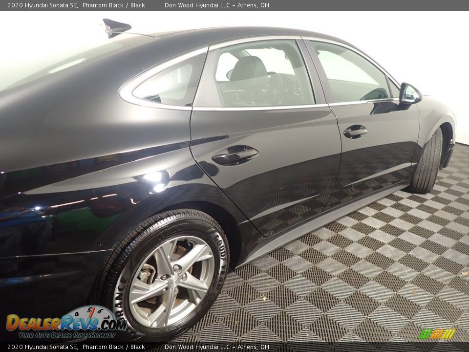 2020 Hyundai Sonata SE Phantom Black / Black Photo #19