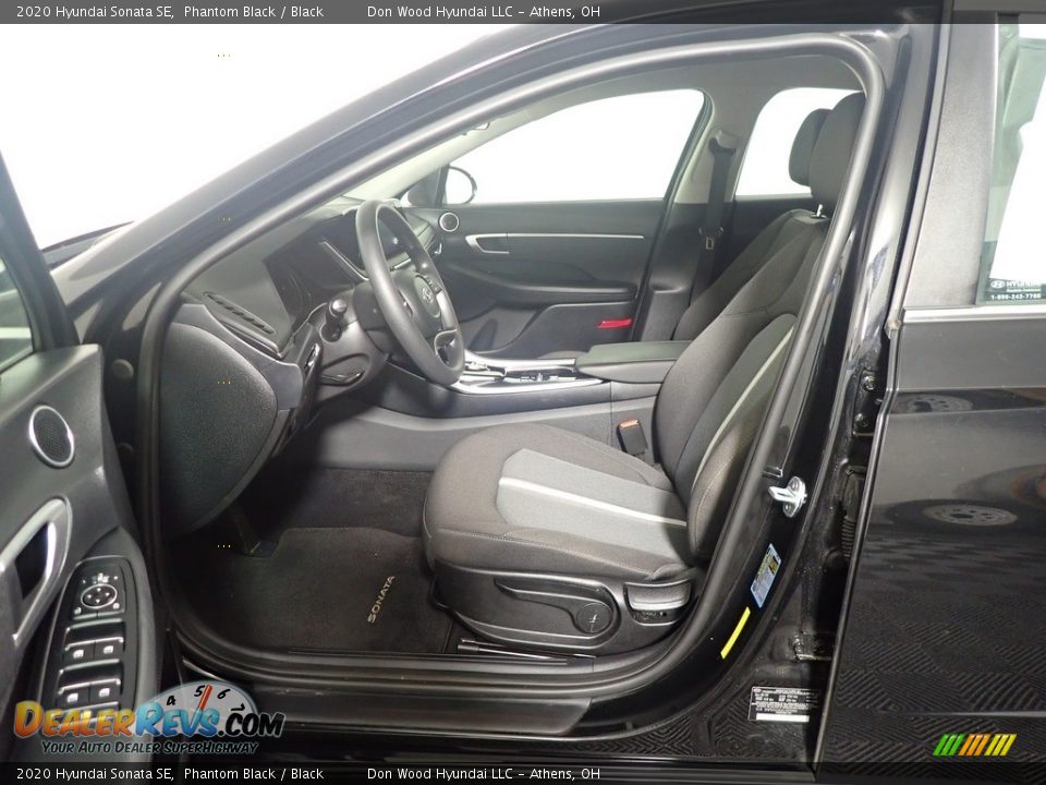 2020 Hyundai Sonata SE Phantom Black / Black Photo #22