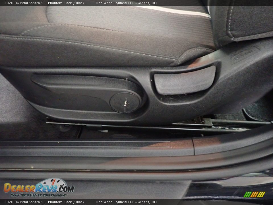 2020 Hyundai Sonata SE Phantom Black / Black Photo #23