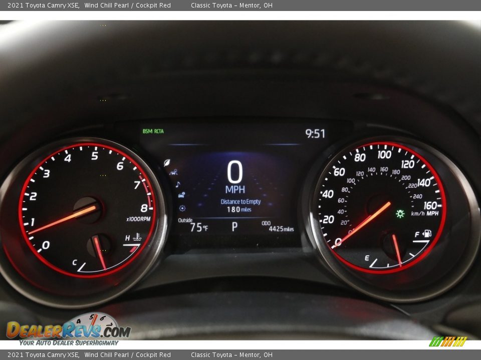 2021 Toyota Camry XSE Gauges Photo #8
