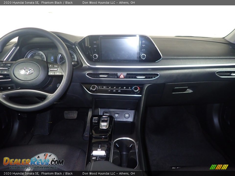 2020 Hyundai Sonata SE Phantom Black / Black Photo #25