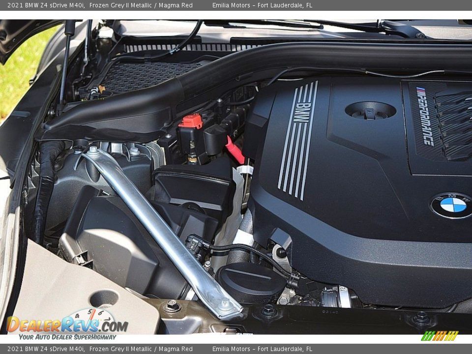 2021 BMW Z4 sDrive M40i 3.0 Liter M TwinPower Turbocharged DOHC 24-Valve VVT Inline 6 Cylinder Engine Photo #52