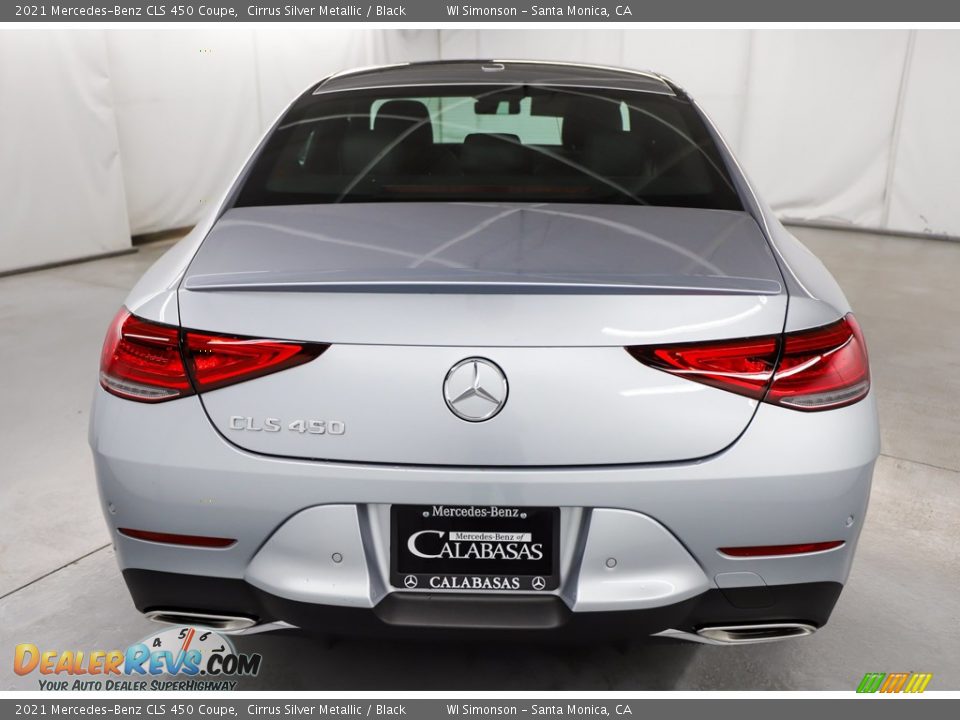 2021 Mercedes-Benz CLS 450 Coupe Cirrus Silver Metallic / Black Photo #4