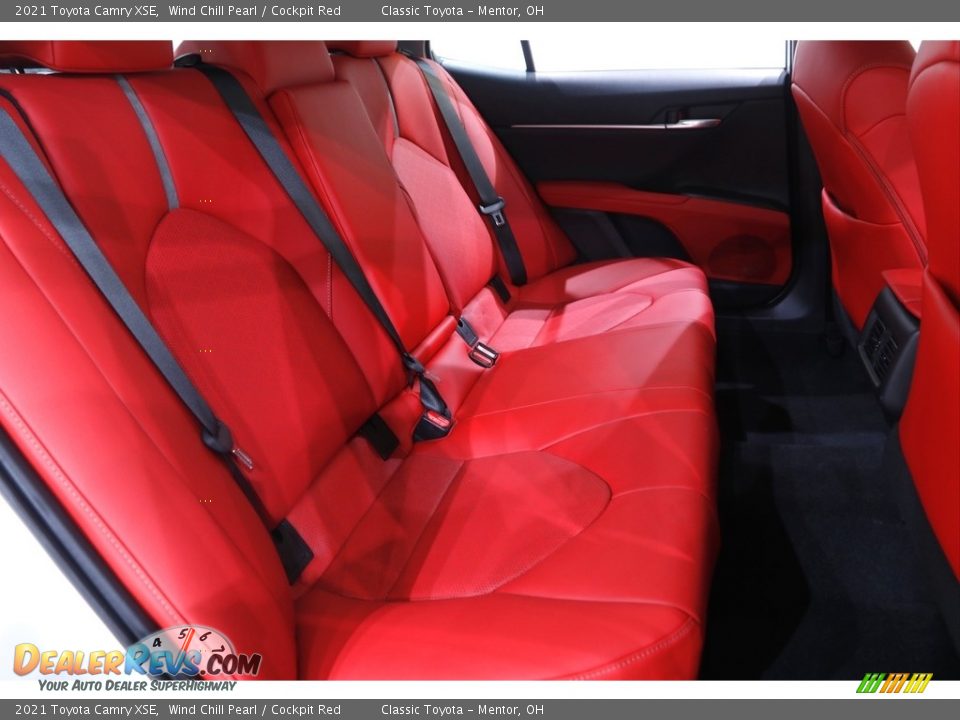 Rear Seat of 2021 Toyota Camry XSE Photo #16