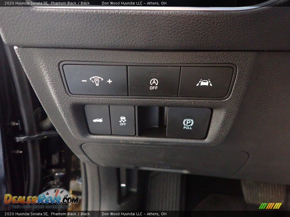 2020 Hyundai Sonata SE Phantom Black / Black Photo #31