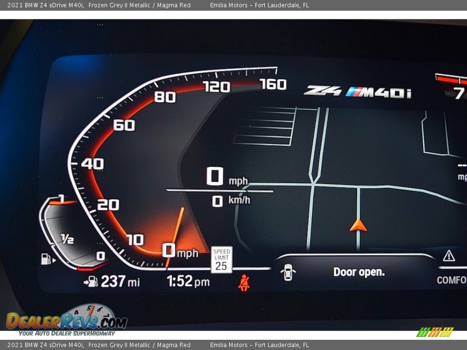 2021 BMW Z4 sDrive M40i Gauges Photo #58