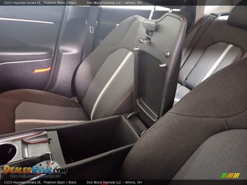 2020 Hyundai Sonata SE Phantom Black / Black Photo #33