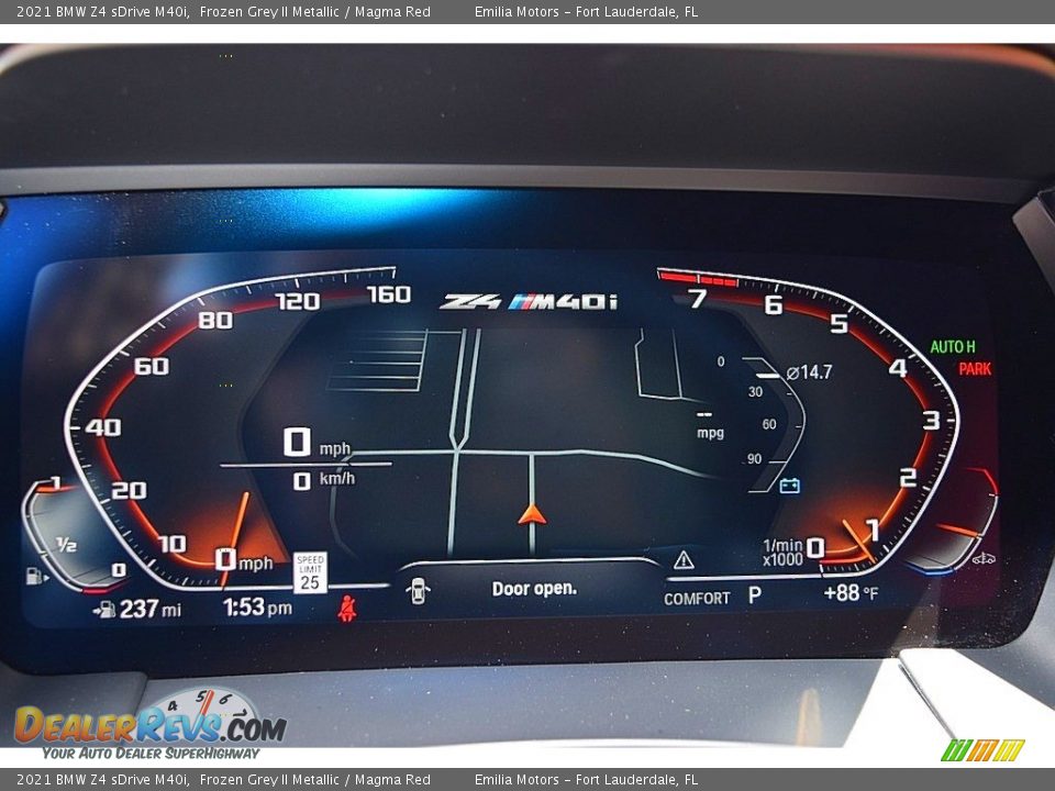 2021 BMW Z4 sDrive M40i Gauges Photo #60