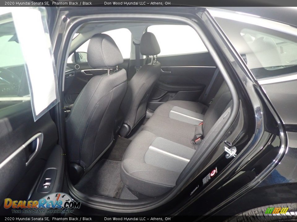 2020 Hyundai Sonata SE Phantom Black / Black Photo #35