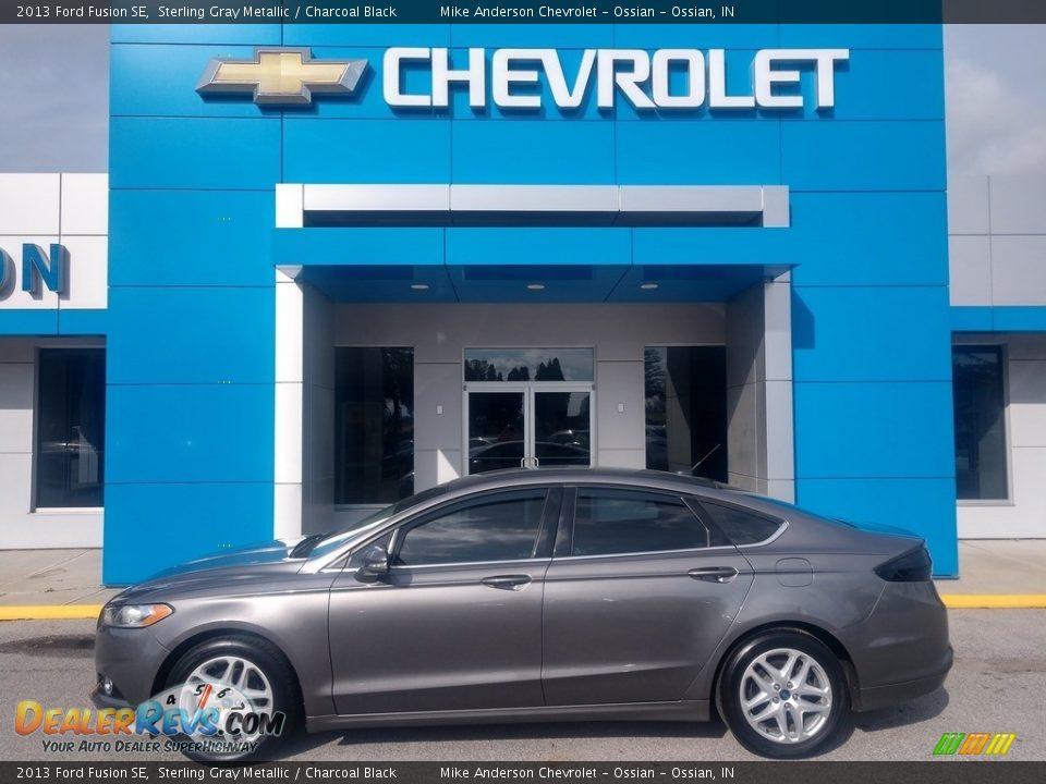 2013 Ford Fusion SE Sterling Gray Metallic / Charcoal Black Photo #1