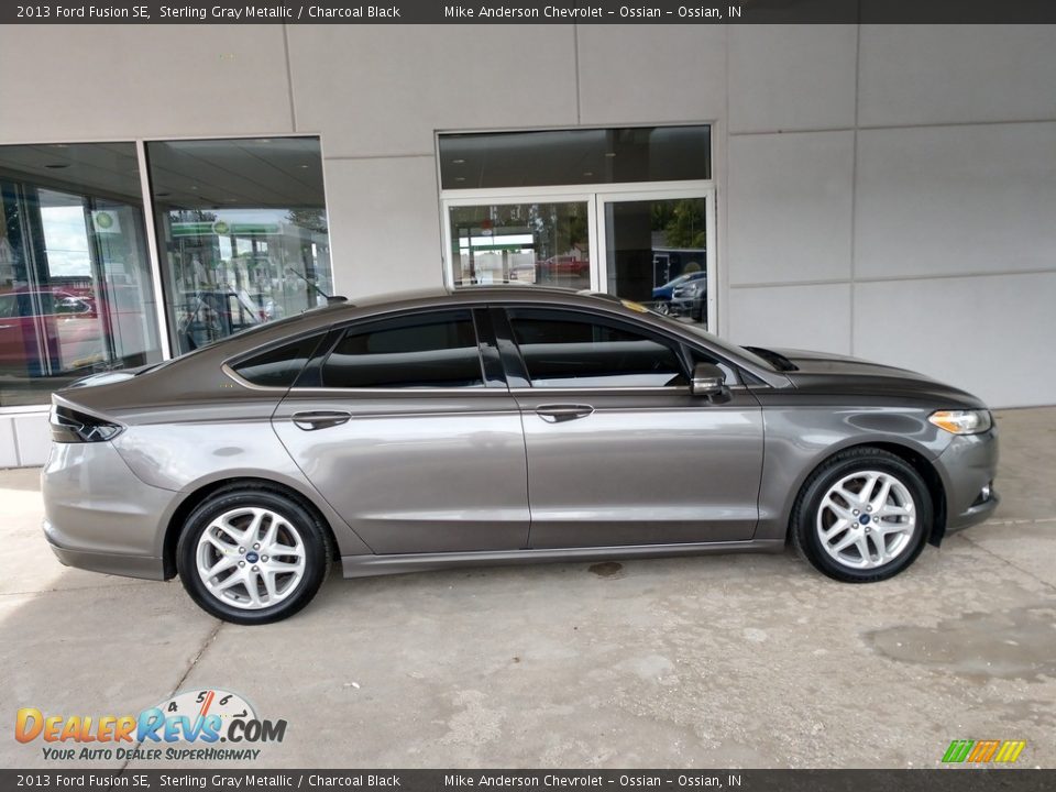 2013 Ford Fusion SE Sterling Gray Metallic / Charcoal Black Photo #3