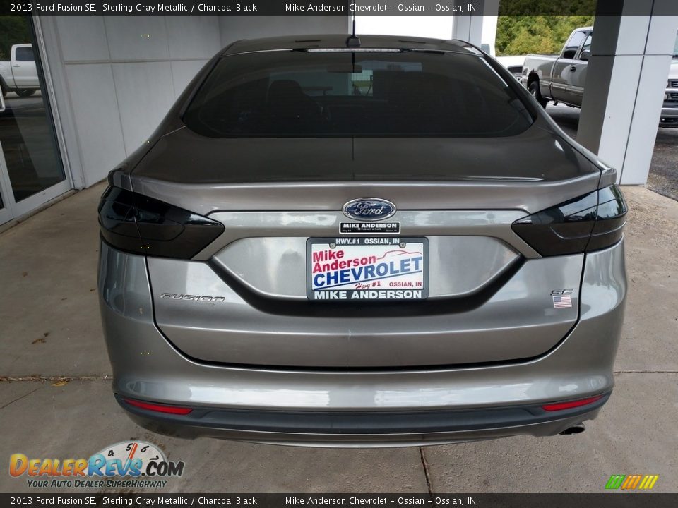 2013 Ford Fusion SE Sterling Gray Metallic / Charcoal Black Photo #5