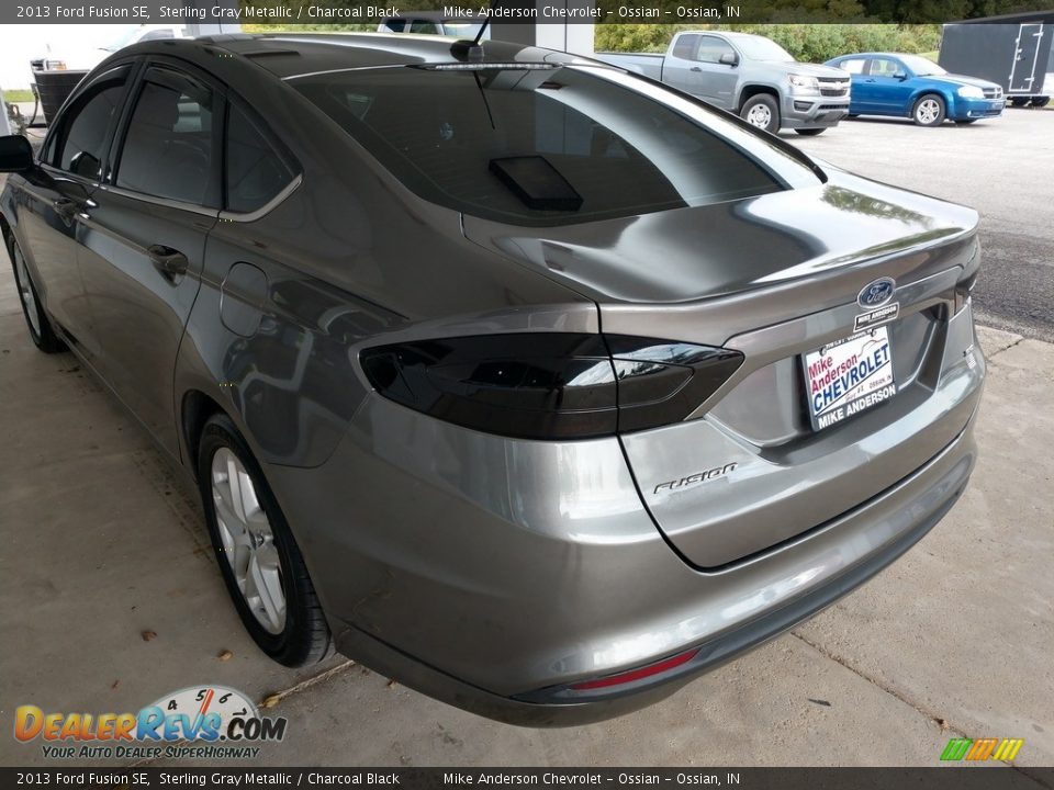 2013 Ford Fusion SE Sterling Gray Metallic / Charcoal Black Photo #7