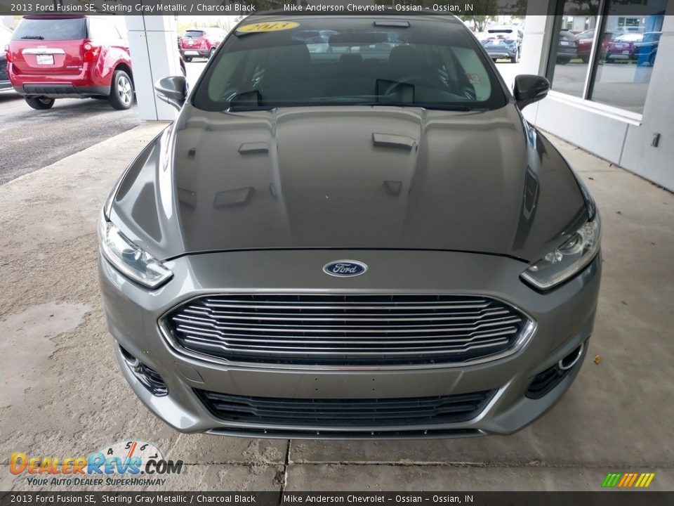 2013 Ford Fusion SE Sterling Gray Metallic / Charcoal Black Photo #9