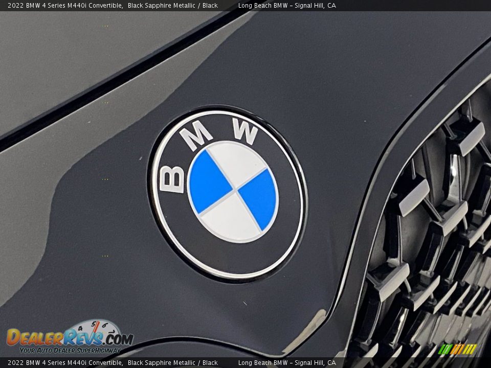 2022 BMW 4 Series M440i Convertible Black Sapphire Metallic / Black Photo #5