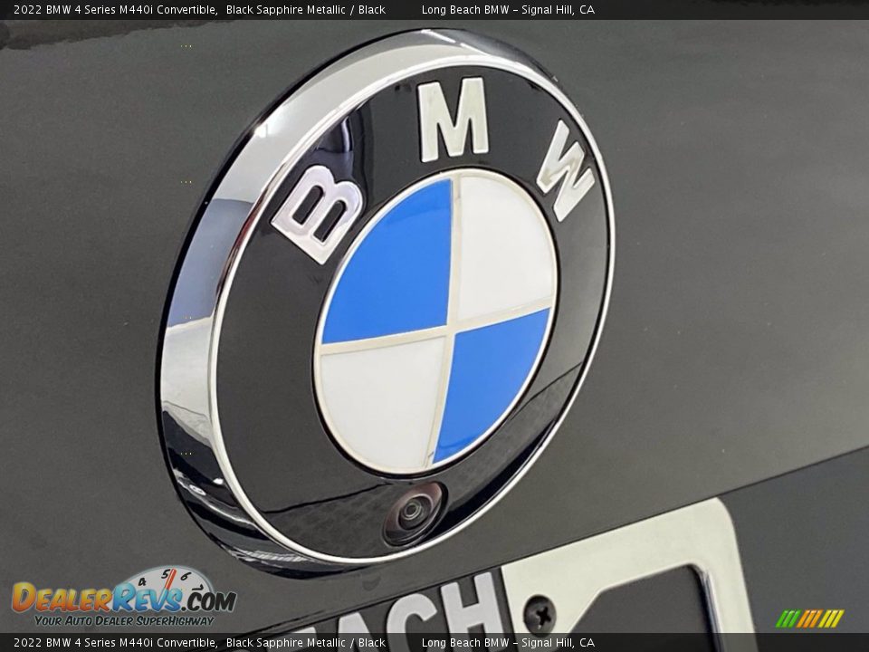 2022 BMW 4 Series M440i Convertible Black Sapphire Metallic / Black Photo #7