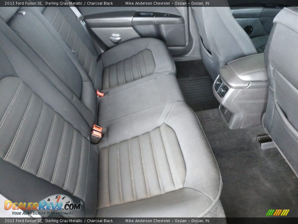 2013 Ford Fusion SE Sterling Gray Metallic / Charcoal Black Photo #19