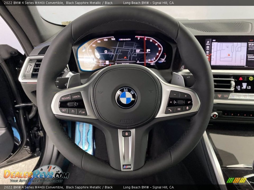 2022 BMW 4 Series M440i Convertible Steering Wheel Photo #14