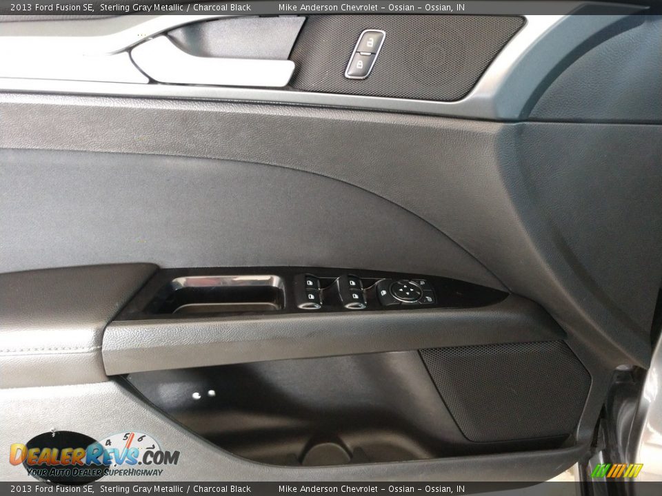 2013 Ford Fusion SE Sterling Gray Metallic / Charcoal Black Photo #20