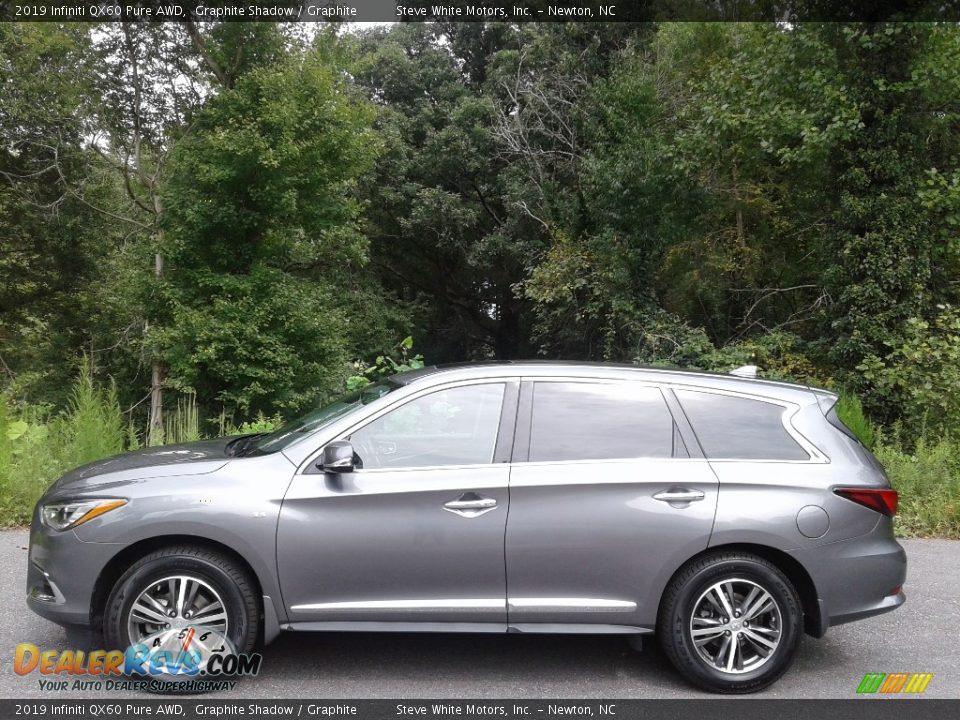 Graphite Shadow 2019 Infiniti QX60 Pure AWD Photo #1